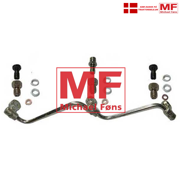 Dyseoverlbs-rrst med banjobolte/skiver, MF35/3-cyl