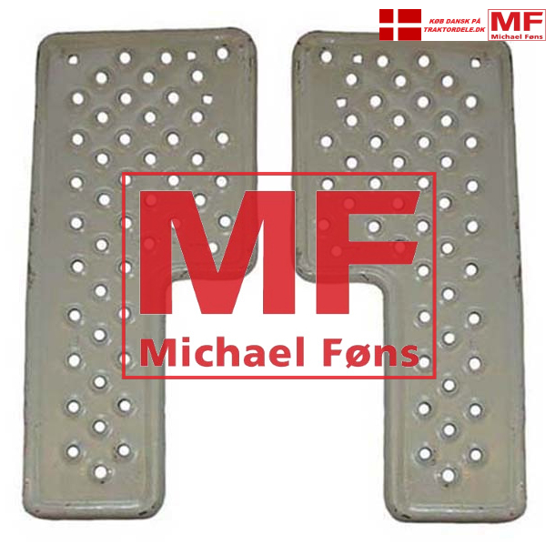 Trinbrdt-st med hul til diff-sprre-pedal. Fordson Super-Major