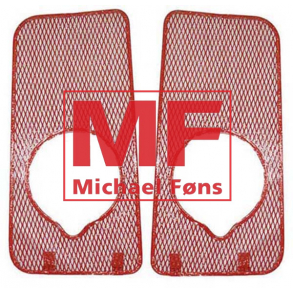 Frontgitter-st med lygtehuller, Fordson Super-Major