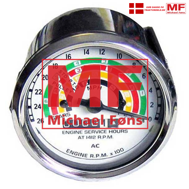 Traktormeter, km/t, Fordson Super-Dexta og Super-Major