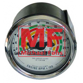 Traktormeter, krer med uret rundt. Fordson Power-Major og Dexta Benzin