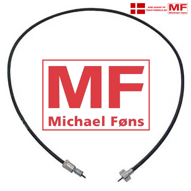 Traktormeterkabel til MF356 lssemaskine. Lngde 220cm