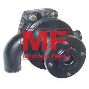 Vandpumpe med remskive og bolte, NY model MF135+240+550