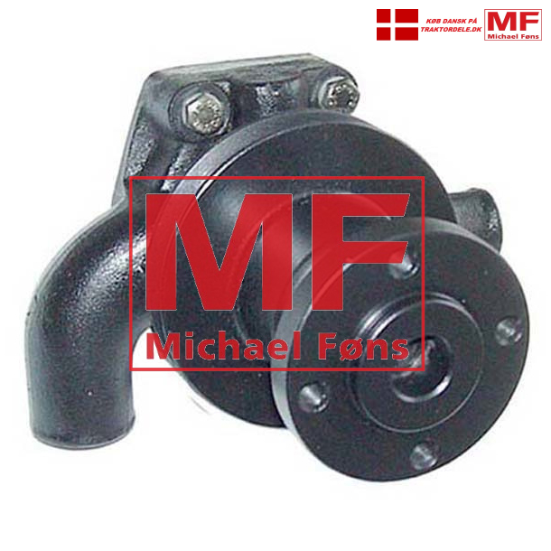 Vandpumpe med remskive og bolte, NY model MF135+240+550