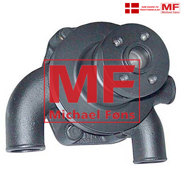 Vandpumpe med remskive og bolte, MF35/3-cyl Perkins diesel