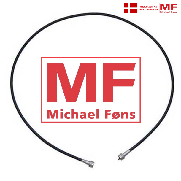 Traktormeterkabel, Fordson Power-Major med AC-vinkeldrev med 5/8 gevind 