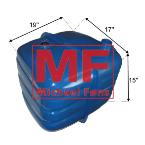 Dieseltank, Ford4000, 4100 og Ford4600 uden Q-cab! Leveres uden d�ksel og tankm�ler.