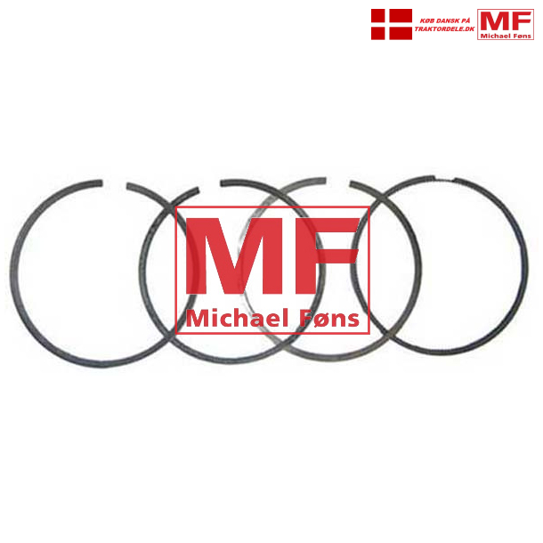 Stempelrings-st til een cylinder, Fordson Major, Power-Major og Super-Major. 