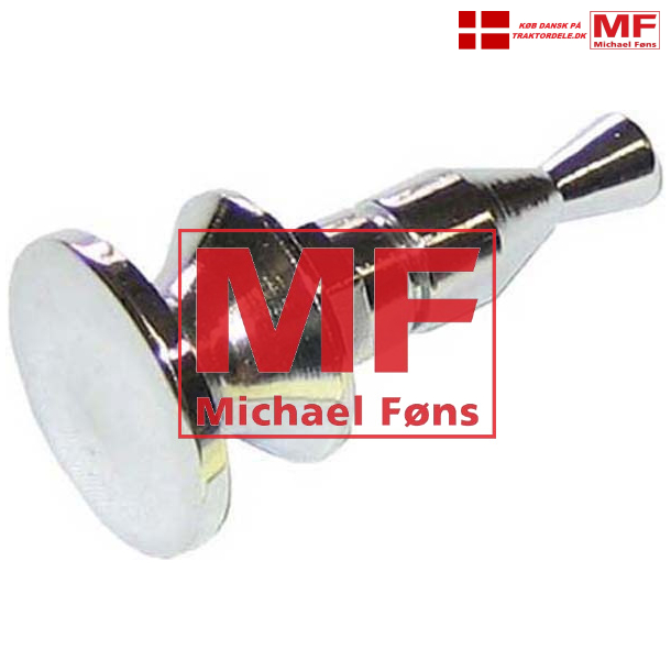 Kromknop til frontgitter, Fordson og Ford1000-serie