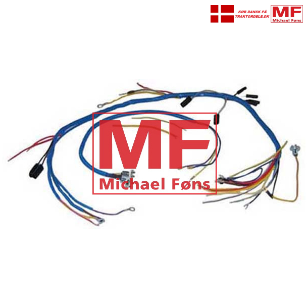 Ledningsnet til Fordson Super-Dexta Diesel.