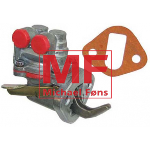TOPKVALITET: Fdepumpe med pakning, Fordson Dexta diesel. Tung model i letmetal-legering..!
