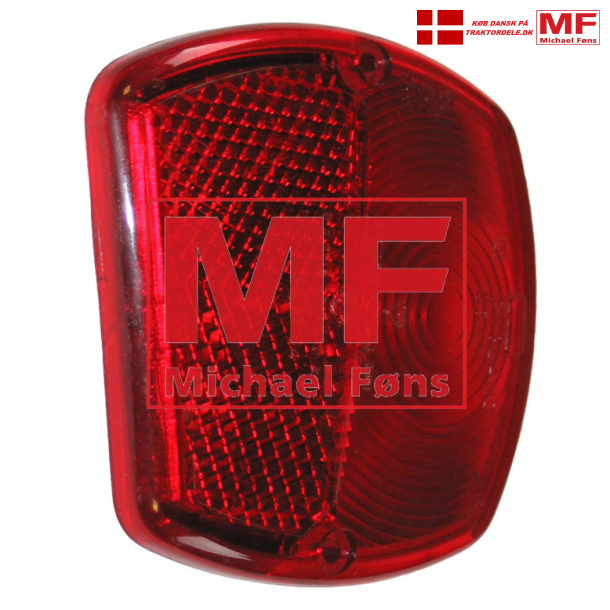 Lst baglygteglas, Hjre. Ford 1000-serie med runde skrme.