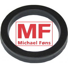 Liftstempel-ttningsring med 2 stk O-ringe til topdksel, Bukh 452 og 554. 88mm