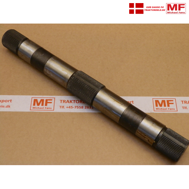 Lftearms-aksel, Fordson Power-Major og Super-Major, med spliner.