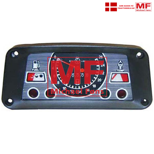 Instrument-klokke, Ford med generator. Krer mod uret rundt.