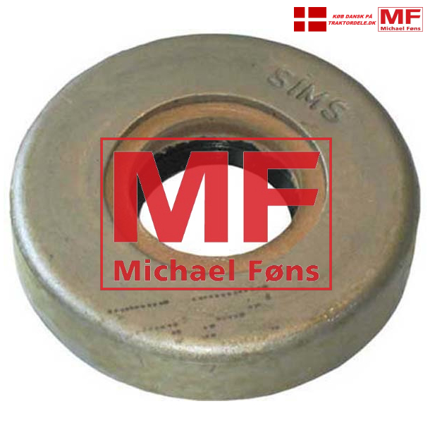 Styrearms-rulle i styrehus, Fordson Major-er. Monteret p kugleflyttehovedet.