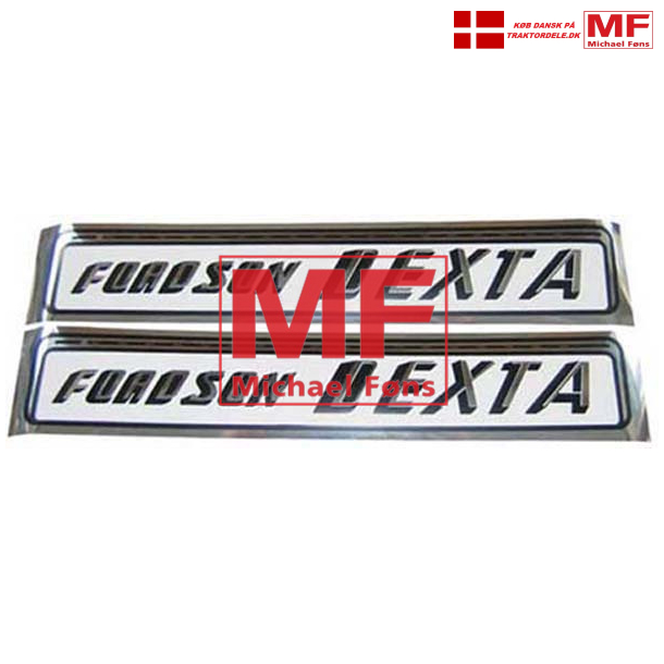 Hjlm-transfers-st i topkvalitet, Fordson Dexta. 2 stk i st.