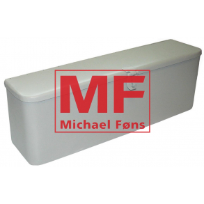 Vrktjskasse, stor rd model til MF135 og flere. 420X115X112mm