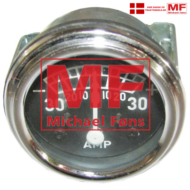 Amperemeter, Fordson Major. Skala op til 30Amp