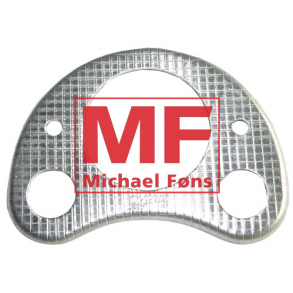 Aluplade ved kontrollamper, Fordson Dexta-er