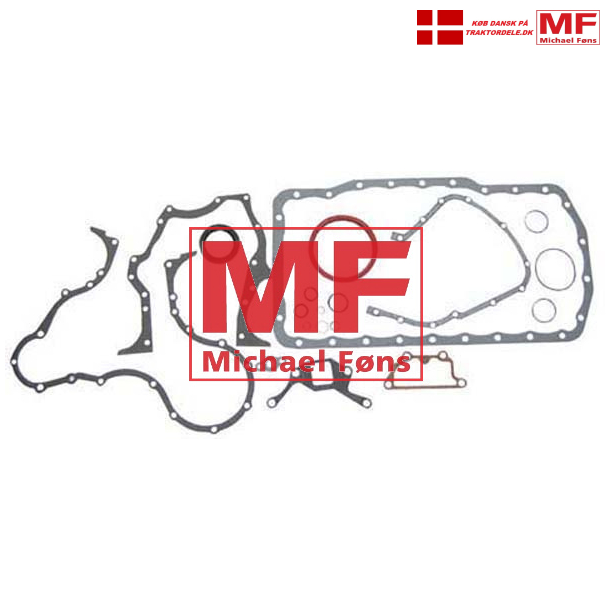 Motor-paknings-st uden pakdser, Ford 5000, 7000, 7710 m.fl.