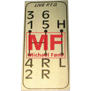 Gearskifte-mrkat, Fordson Power-Major og Super-Major med dobbeltkobling