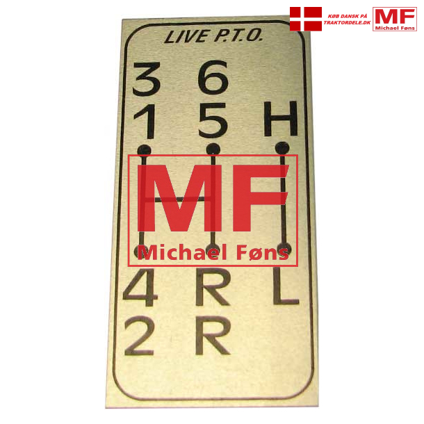 Gearskifte-mrkat, Fordson Power-Major og Super-Major med dobbeltkobling