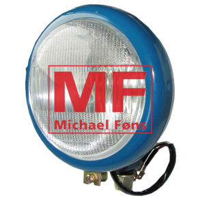 Forlygte-st med 2 lygter. Lucas-prer vedlagt. Indbygget type til Fordson Super-Dexta / Super-Major