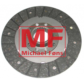 Koblingsplade, PTO. Dexta-er med dobbeltkobling.