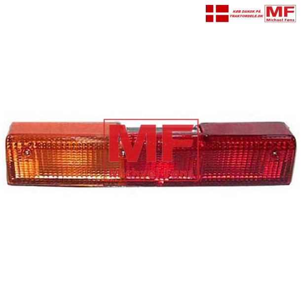 NOS-del: Baglygte-glas, Venstre. MF600-serie. Original MF-del