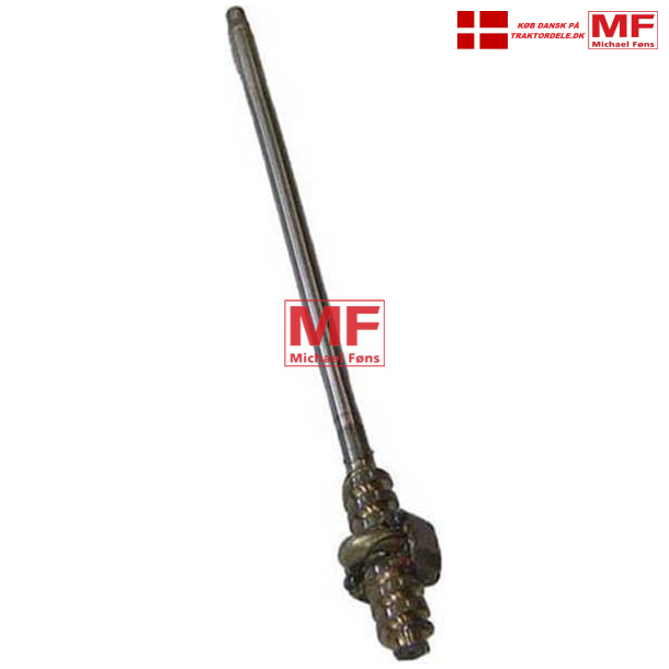 Rataksel med kugleflyttehoved. Ford4000 og 4600. Lngde 660mm