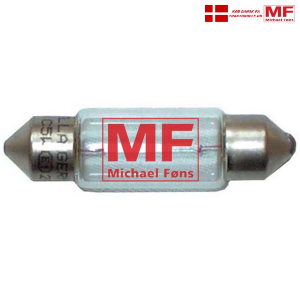Baglygte-pinolpre, 12V / 21W. Til Hella baglygter med stoplys.