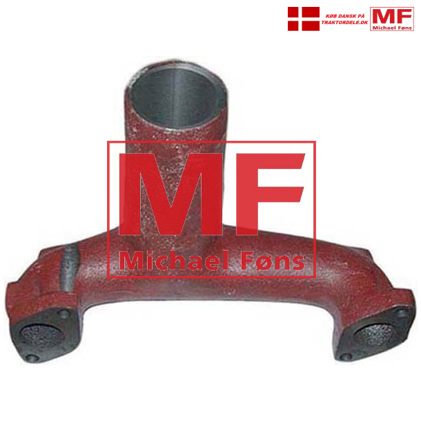 Udstdningsmanifold til indenbords lodret potte, Fordson Dexta/Super-Dexta