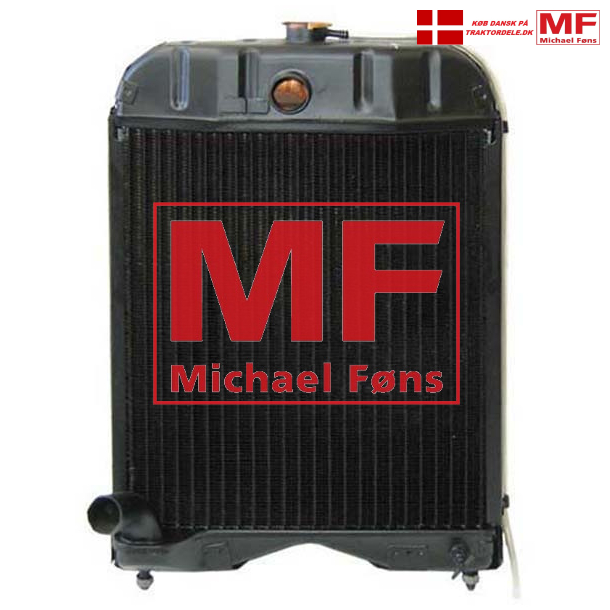 Kler, MF35/3-cyl, med dksel og aftaphane. MF35/3-cyl diesel samt MF35X