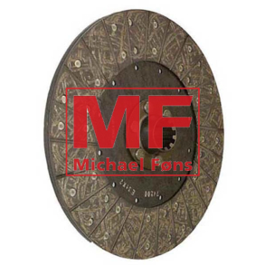 Koblingsplade til Fordson Major med enkelt-kobling. 280x9,3mm tyk. Nav Z10