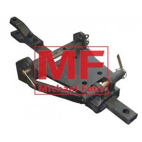 Komplet fast trk til MF135. Lyn-aftagelig type m. gaffeltrk. Passer til stttebolte 3/4UNC