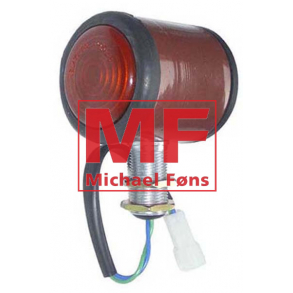 Skrmlygte, rd-hvid. MF135 samt MF35 og MF65 med Butlers lysanlg