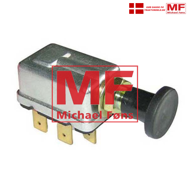 Glde- / startkontakt, trk-type til indbygning. Tyske International modeller.