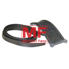 Hjlm-gummiliste uden nitter. 1 mtrs stykke. Fordson Dexta-er og Major-er