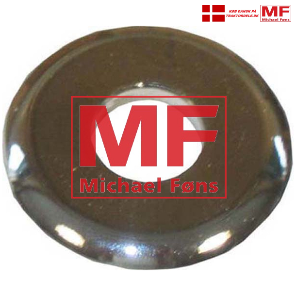 Ratskive i krom, til Ferguson. 5mm tyk med afrundet kant.