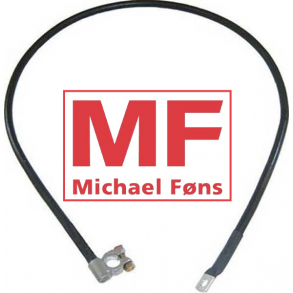 Batterikabel fra batteri til selvstarter, MF135Diesel. Med +polsko!