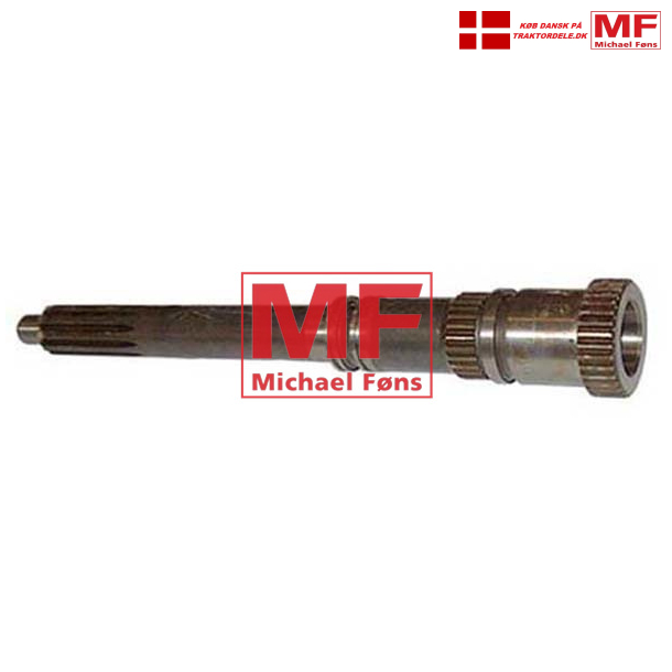 Indgangsaksel, fremdrift-, MF med Multi-Power og 10-splinet koblingsnav.