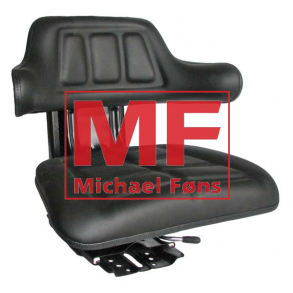 Frersde, sort. Med affjedring. Universal til mange modeller. Justerbar frem/tilbage samt i vgt.