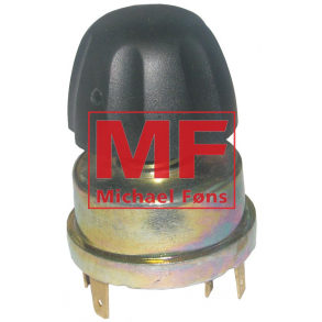 Lyskontakt, komplet med sort knop, til David-Brown 