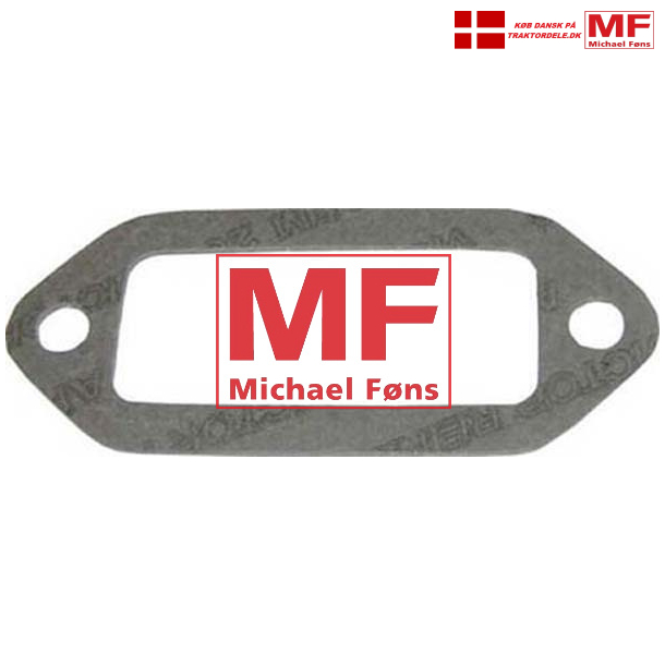 Udstdningsstuds-pakning, David-Brown med 2-bolts studs. 