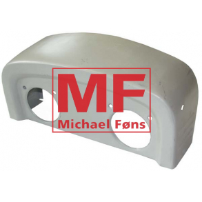 Frontstykke, med lygtehuller. David-Brown 885 ny model. SKAFFEVARE