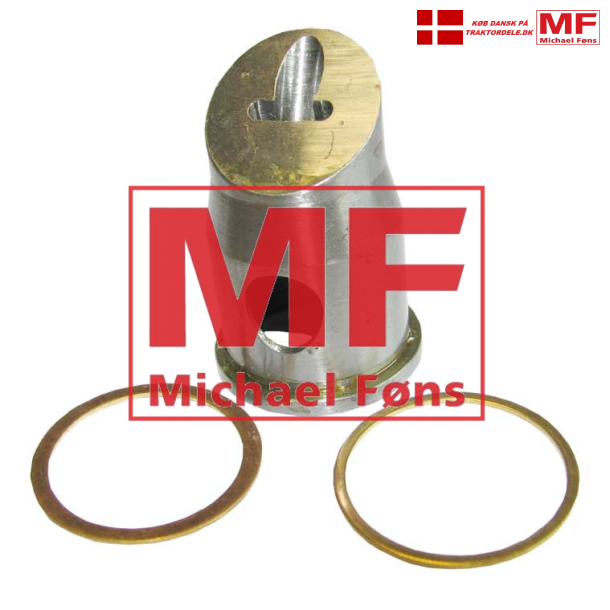 Forkammerindsats med kobberskiver, International B-serie.