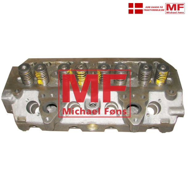 Topstykke, komplet med ventiler. International B-250, B-275, B-414, B-434, B-444 