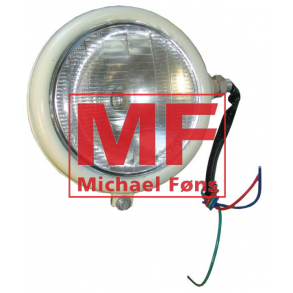 Forlygte-st, H/V. Med Lucas-prer vedlagt. Nyere type David-Brown med udv. lygter