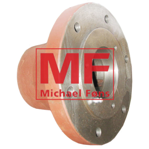 Forhjuls-nav, International B-serie. Leveres uden navdksel og bolte/mtrikker